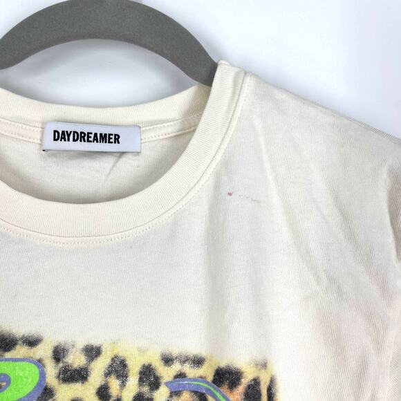 Daydreamer Poison Talk Dirty To Me Tour Tee Short Sleeve Small Cream - Picture 5 of 6